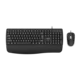 Tastatura + miš Genius KM-123 USB US crna