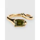 Blue Tomato Gold Irregular Coil Ring Jewellery gold stainless steel