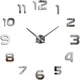 Zidni samoljepljivi sat MB-39162 - Srebrna KP39162