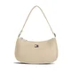 Ročna torba Tommy Jeans Tjw Daily Elevated Shoulder Bag AW0AW19041 Svetlo bež