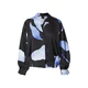 Lindex Bluza Lili modra / svetlo modra / črna