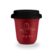 shumee 80 ml rdeč vrček Ch*j wie s črnim pokrovom