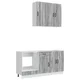 Kuhinjska jedinica KALMAR 5 pcs Siva Sonoma Konstruirano drvo