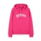 Tommy Jeans Majica ESS fuksija / bela