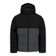 JACK & JONES Zimska jakna JJEBECKS temno siva / črna