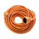 ENTAC podaljšek 20 m, oranžen, 3G1.5 IP20 ESECG1.5-20