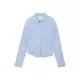 Pull&Bear Bluza kraljevo modra / bela