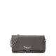 Zadig & Voltaire Pisemska torbica ROCK temno siva