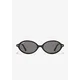 D.Franklin Unisex sunčane naočale Ultra Light Ellipse, crne