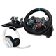 Volan s pedalama i slušalicama Logitech - G29 Driving Force, Astro A10, PS5/PS4, bijeli