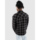 Dravus Sherpa Flannel Srajca black Gr. S