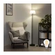 Brilagi - LED Stojeća lampa CERIA 1xE27/40W/230V prečnik 25 cm bela/crna