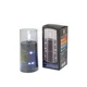 Dekorativna LED sveča z učinkom plamena JC-063 55x125 mm črna