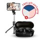 Home Video paket selfie sticka s trinožnim stojalom in brezžičnih Bluetooth slušalk