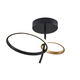 Rabalux Plafonjera Emilion, LED 24W, 1450lm, 4000K, 39cm, Crna