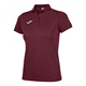 Joma Hobby Women Polo Shirt Burgundy S/S