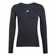 ADIDAS PERFORMANCE Funkcionalna majica črna / bela
