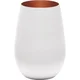 Stölzle Elements kozarec 465 ml, bela/bronasta (6 kos)