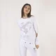 SCERVINO STREET Ženski duks Love Me beli