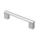 GTV Ručica AA L-128, 148x15x11mm, Boja aluminijuma