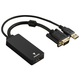 Hama Konvertor VGA+USB na HDMI
