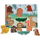 shumee Adam Toys 3D sestavljanka na dotik senzorična sestavljanka SAFARI