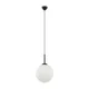 ITALUX PND-5578-1L-BK - Viseća lampa na sajli DEORE 1xE27/40W/230V crna