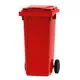 Dvorišna kanta za smeće 120l Premium crvena 3020 P120