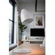 Opviq Stona lampa Frank, Bela