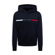 TOMMY HILFIGER Majica mornarska / rdeča / bela