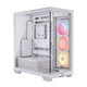 Corsair CORSAIR 3500X LX-R RGB PC ohišje - Mid-Tower, belo