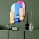 Wallity Ogledalo Ozgl512, 34x53 cm, Šareno