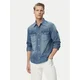 Tommy Jeans Jeans srajca Western DM0DM23661 Modra Regular Fit
