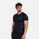 Polleo Mens Endure Compression Short Sleeve T-Shirt, Black - S