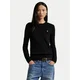 Polo Ralph Lauren Pulover 211971865005 Črna Slim Fit