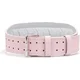 shumee Usnjen pas za bodybuilding L/XL 10 cm, svetlo roza, dvojno oblazinjen