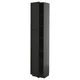 METOD Visoki element s policama, Crnosiva/Lerhyttan crno bajcovano, 40x37x200 cm