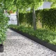 vidaXL Robniki za trato 10 pcs Črna 103 x 0,05 x 22 cm Jeklo