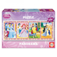 EDUCA puzzle PANORAMA PRINCESS 100kom.