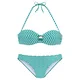 JETTE Bikini  zelena / meta