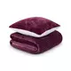 Komplet Dormeo Warm Hug ombre lila 200x200 cm LILA