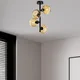 Opviq Luster Benek-15-14494, 40x40x55cm, IP20, Crno-žuti