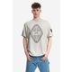 Pamučna majica A-COLD-WALL* Gradient T-shirt LIGHT GREY boja: siva, s tiskom, ACWMTS133-LIGHTGREY