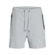 JACK & JONES Hlače JPSTGORDON FUSION svetlo siva/črna