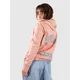 Dravus Faux Flower Shop ženski pulover s kapuco dusty pink