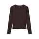 VERO MODA Majica VMCHLOE čokolada