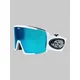 Horsefeathers Feston White Goggle mirror blue