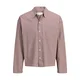 JACK & JONES Srajca JORAUSTIN rjava/bela