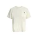 JACK & JONES Majica JJEdover off-bela