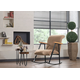 Atelier del Sofa Fotelja za ljuljanje Yoka Svetlobraon